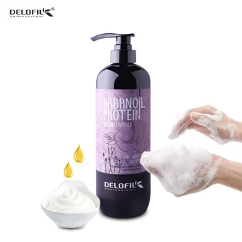 DELOFIL Free Sample Thicker Creamier Formula Super Hydration Repair Morocco Argan Oil Hair Shampoo