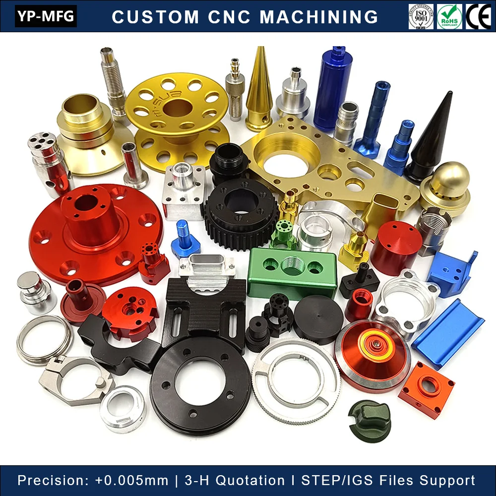Oem Custom Made Fabrication Brass Stainless Steel Aluminum Titanium Cnc Milling Turning Machining Parts Cnc Manufacturing