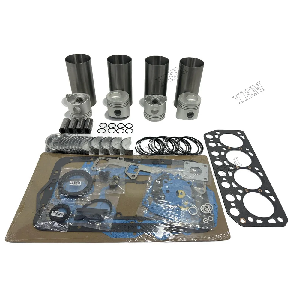 K4F Overhaul Rebuild Kit for Mitsubishi Engine Piston Ring Full Gasket Set