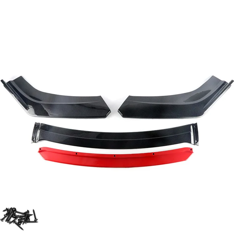 Universal Front Bumper Lip Chin Spoiler Pp Front Bumper Lip
