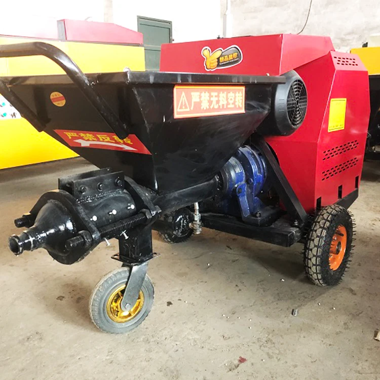 Factory Price Concrete Mortar Spraying Machine Automatic Cement Gypsum Spraying Machine for Wall Decoration