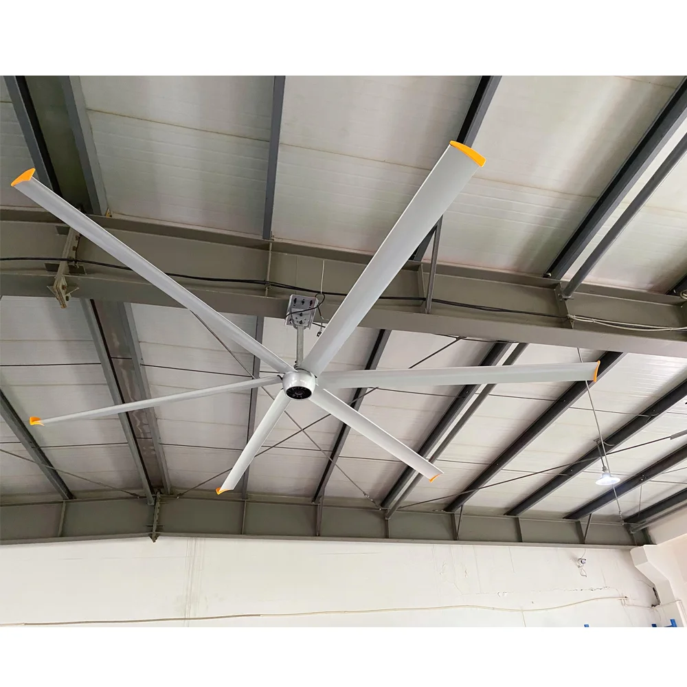 Amcling Centrifugal Ball Bearing, HVLS, 380V/220V, Aluminum - detail 14
