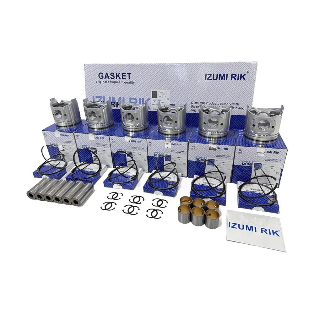 IZUMI RIK D12D, D13, D13A, D13F, D16E 피스톤 & 피스톤 링 세트 Volvo용