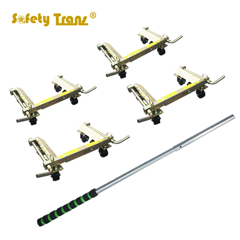 Jiulong 3 Ton to 4 Ton Hydraulic Go Jack Car Jack Moving Tools Lever Type Motors Trailer Car Repair Tools Tow Moving Dolly