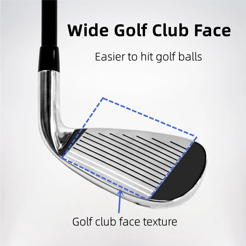 New Design Right Left Handed Golf Clubs Stainless Steel Carbon Shaft