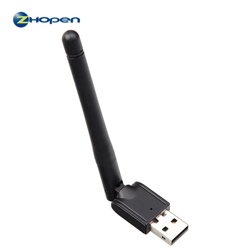 USB WiFi Antenne sans fil MT-7601 LAN, 150 Mbps, Carte réseau pour TV et PC  Set Top Box USB Wi-fi Adaptateur, puce 7601, carte r