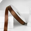 #870 chestnut brown 2cm 100 yards polyester ribbon