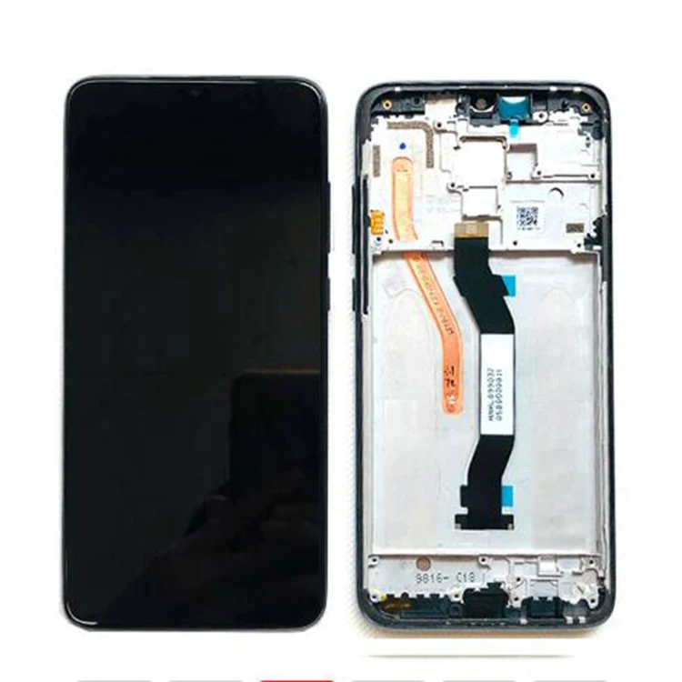 For Xiaomi Redmi Note 8 Pro Lcd Display Touch Panel Screen Digitizer with Frame Assembly