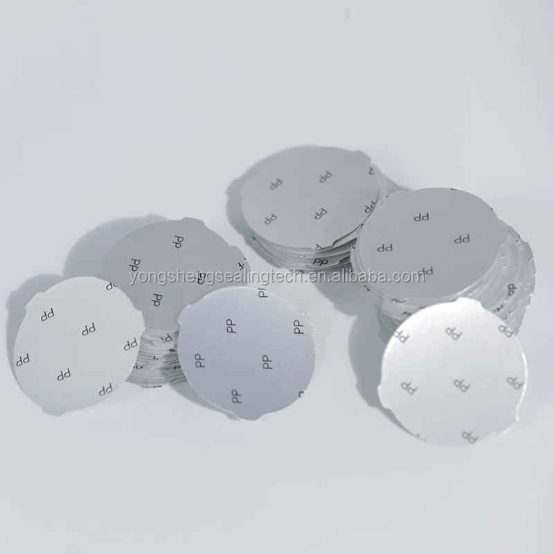 Pet Pe Pp Bottle Seals /lids /wads Aluminum Foil Induction Sealing