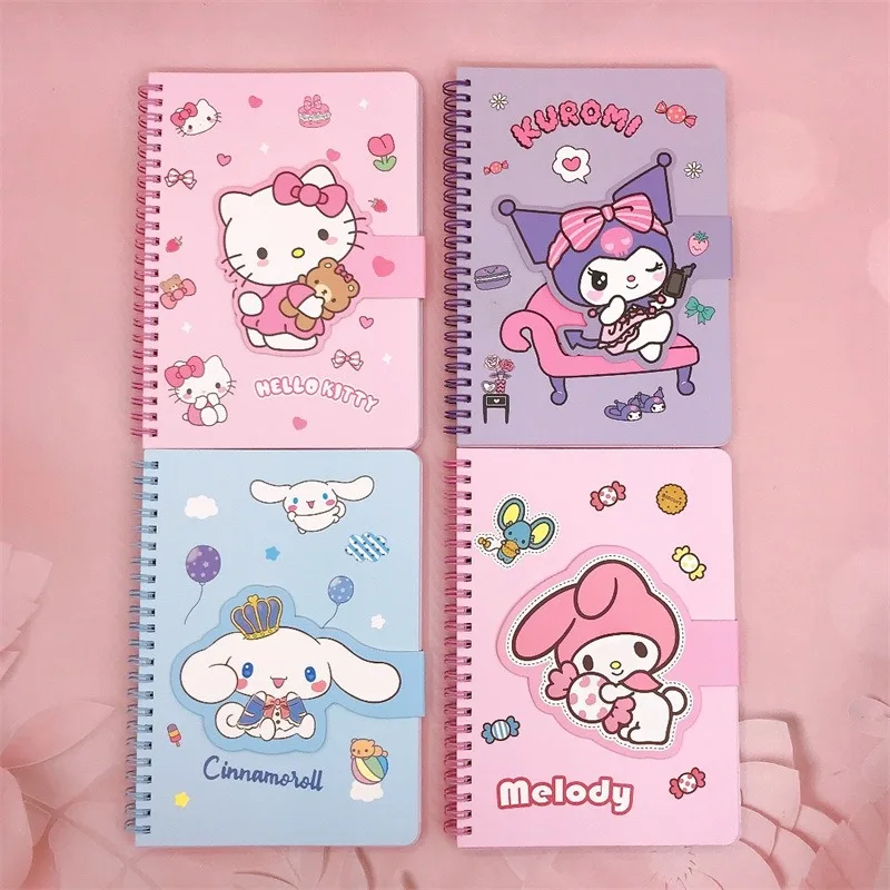 Sanrio Coloring Page Magnetic Buckle Coil Book High-value Cartoon ...