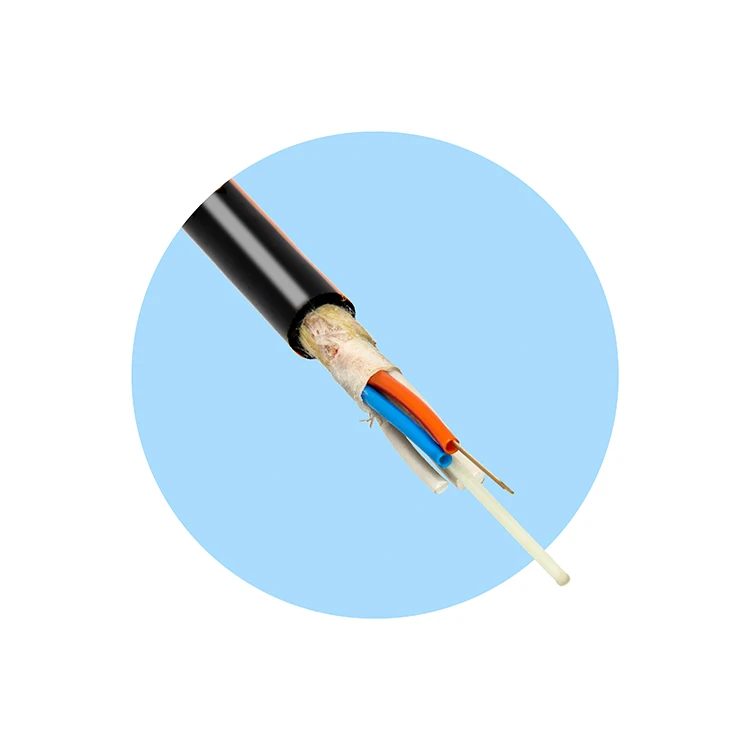 12 24 48 Core Light Weight Single Mode ADSS 24 Core Fiber Optic Cable Price Per Meter Cable Fiber Optic