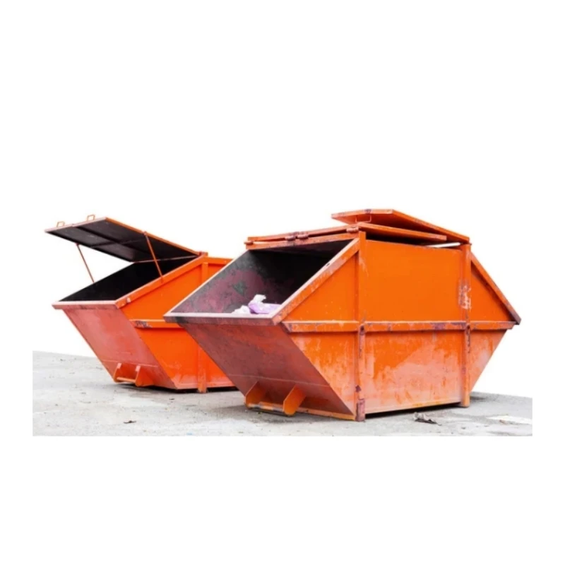 Garbage Bins for Sale Construction Waste Containers Iron Waste Containers 20 Yards