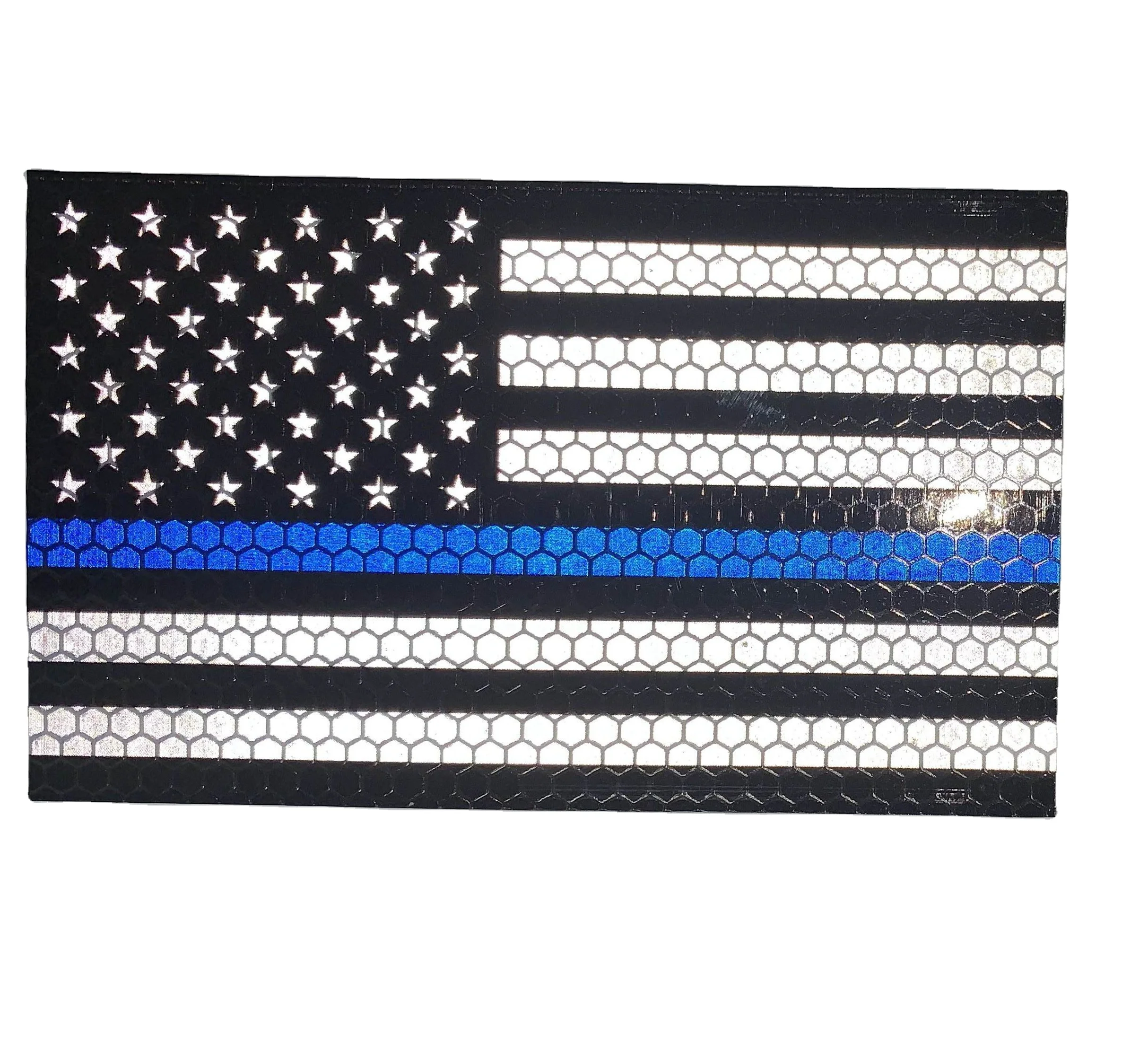 Custom Blue Line Police Decal Vinyl Sticker Outdoor Waterproof Car Windows Bikes Stickers