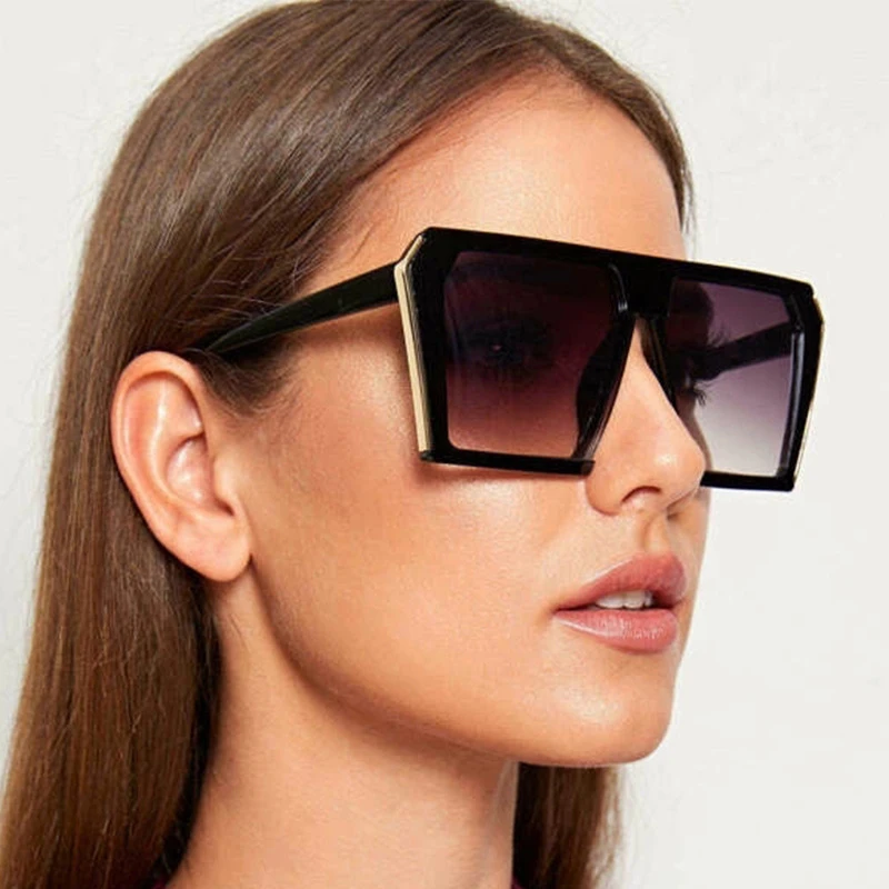 big dark sunglasses