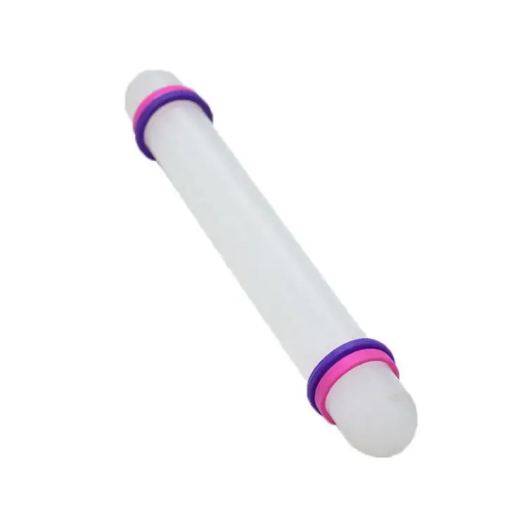 Белая антипригарная скользящая скалка для помадки Скалка торта теста ролик украшения ремесла инструмент выпечки и