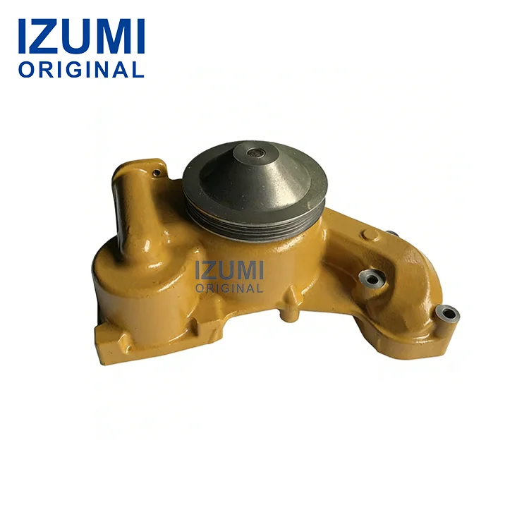 Оригинальные запасные части для строительной техники IZUMI, OEM-водяной насос 6221-61-1102 для экскаватора PC300-6, двигатель 6D108, с 4 отверстиями