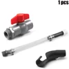 Fixture oil inlet pipe valve joint