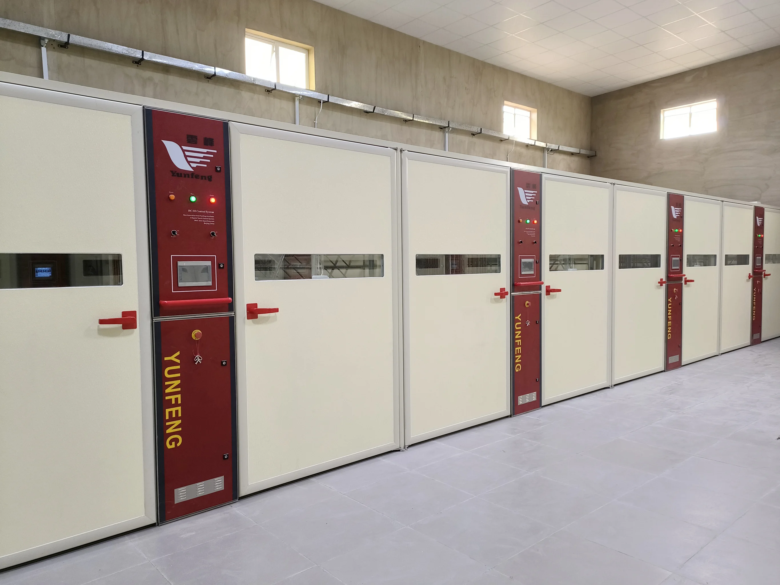 YFDF-192 Large Capacity Automatic AC/DC Egg Incubator CE Certified Hatching Machine Chicken Duck 19200 Eggs New Poultry Farms