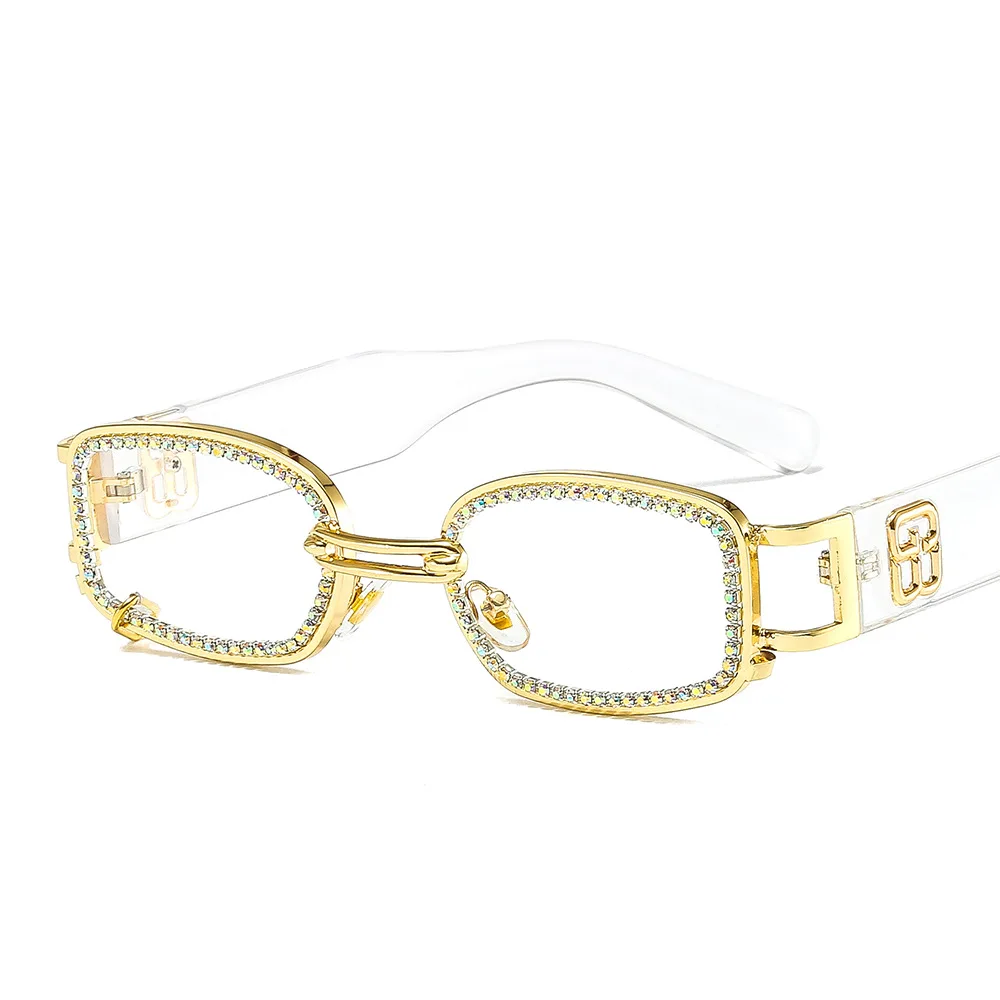 Gafas De Sol Rectangulares Para Hombre,Lentes De Sol Rectangulares De Lujo  Con Diamantes De Imitación De Metal 2020 - Buy Rectángulo Gafas,Gafas De Sol  Rectangular,Rhinstone Gafas De Sol Product on Alibaba.com