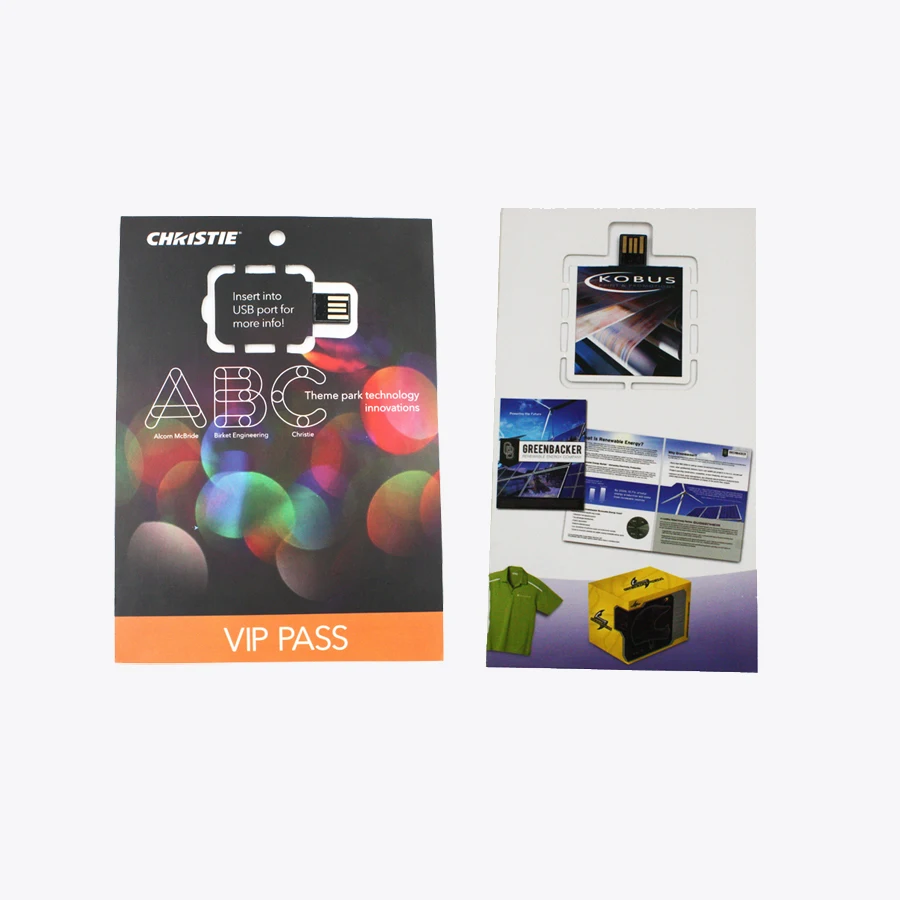 USB DIY Stick Webkey Full Color Paper Programmable Web Key and Customizable Gadget