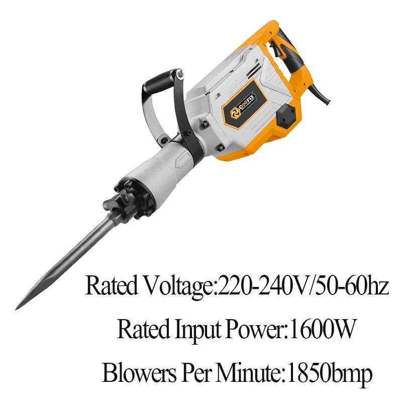 COOFIX CF-DH012 Industrial Jack Hammer Drill | 1850W Demolition