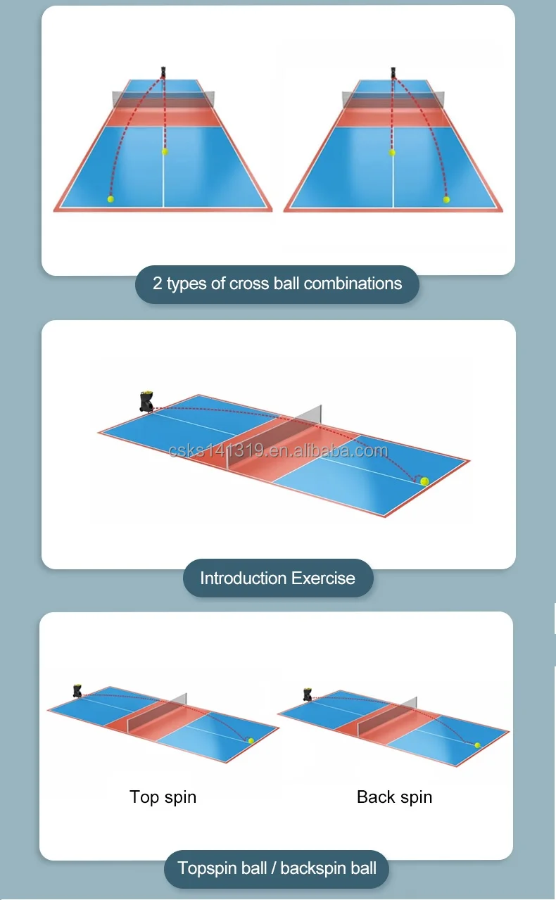 New Professional Throwing Machine Training Pickleball Machine App And Remote Control details