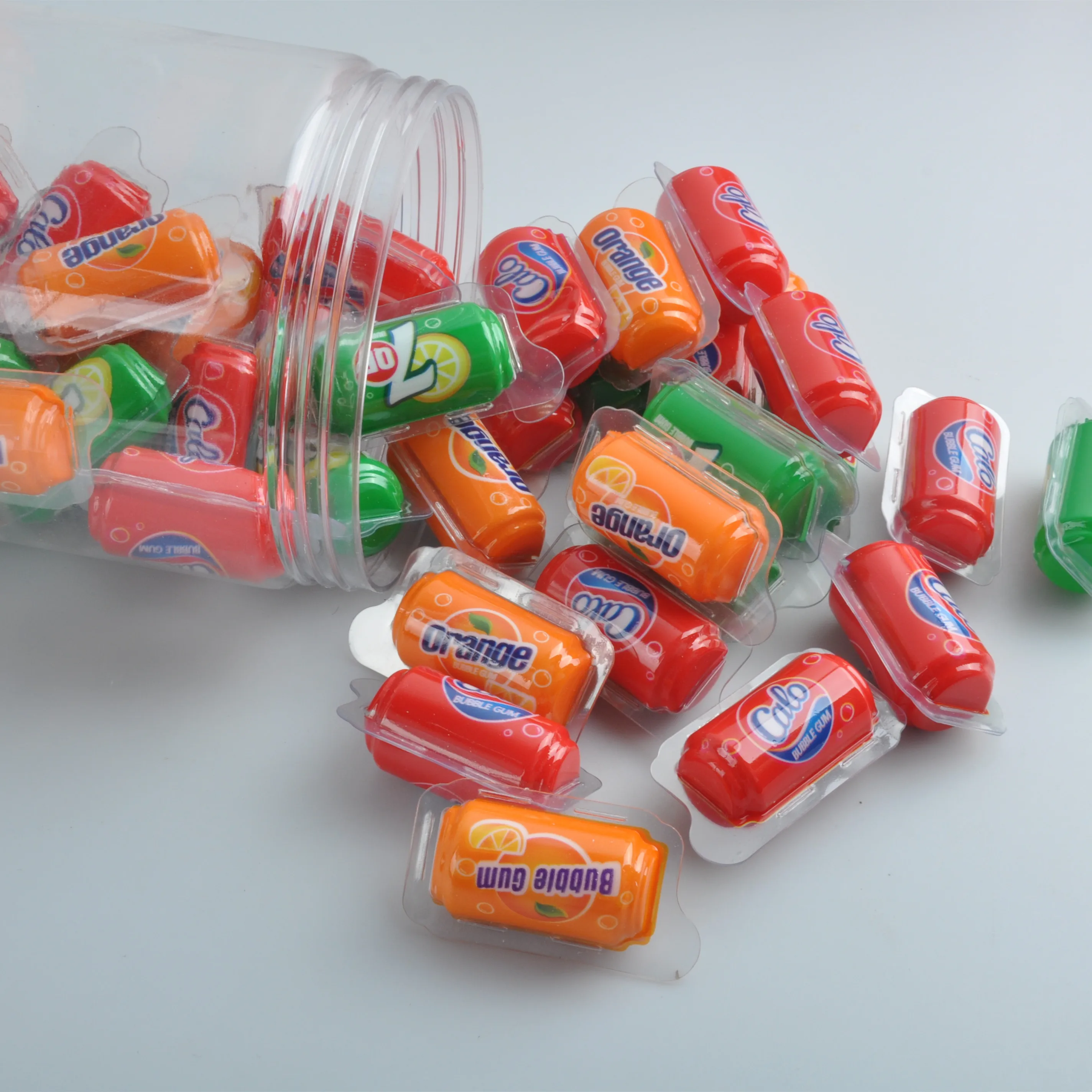 Chewing Gum Wholesale Candy Fruit Flavours Sandwich Bubble Gum Gummy Sweet Jelly Chewing Gums