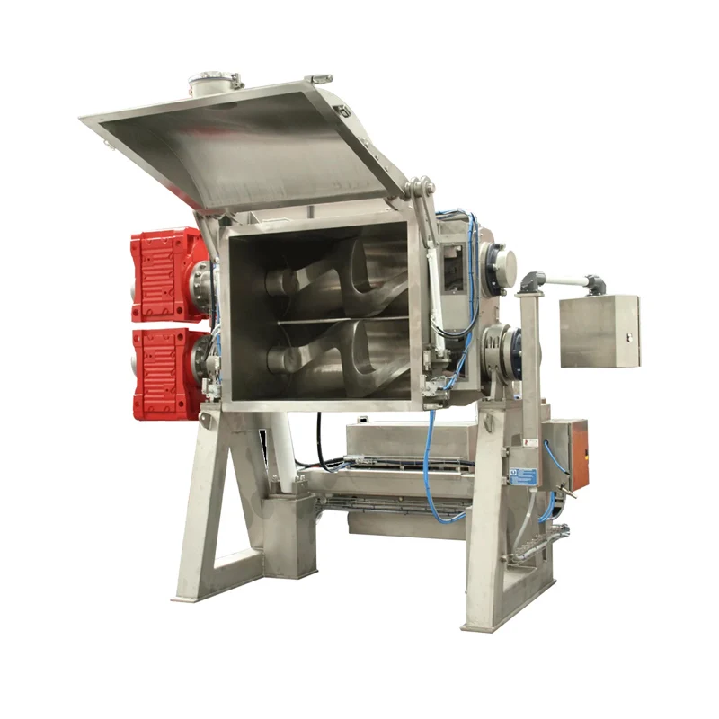 Kneader Mixer With Extruder High Temperature Vulcanized Silicone Sealant Rubber Production Line Kneader Mixer
