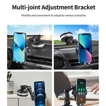Support Universel à Rotule 17 Mm Pour Guidon De Moto/vélo – Pince 16-40 Mm, Compatible Téléphone/tablette