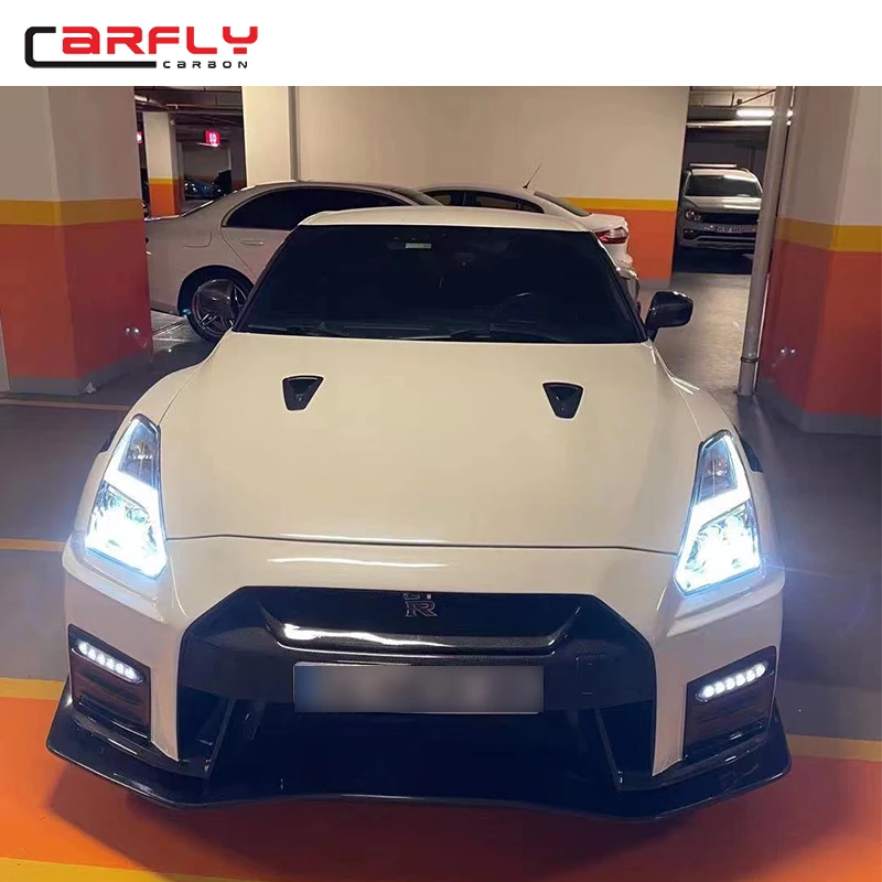 ニッサン GT-R R35 ニスモ フロントバンパー カーボンファイバー 2020年用