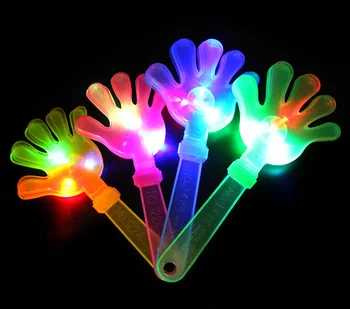 Light Up Clapper Hands Flashing Noise Maker Clapping LED Cheering Party