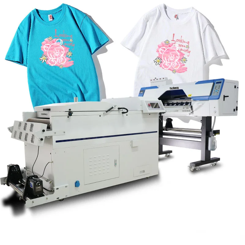 Hancolor Fast Speed DTF Printer and Shaker Oven 24inch A3 Size with XP600 I3200 Printhead for Logo Label Printing