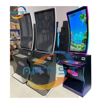 Playing Multi version Game 43 inch Curved HD screen New design Arcade Game Board Ultra Hot Power Fire Link skill game machine