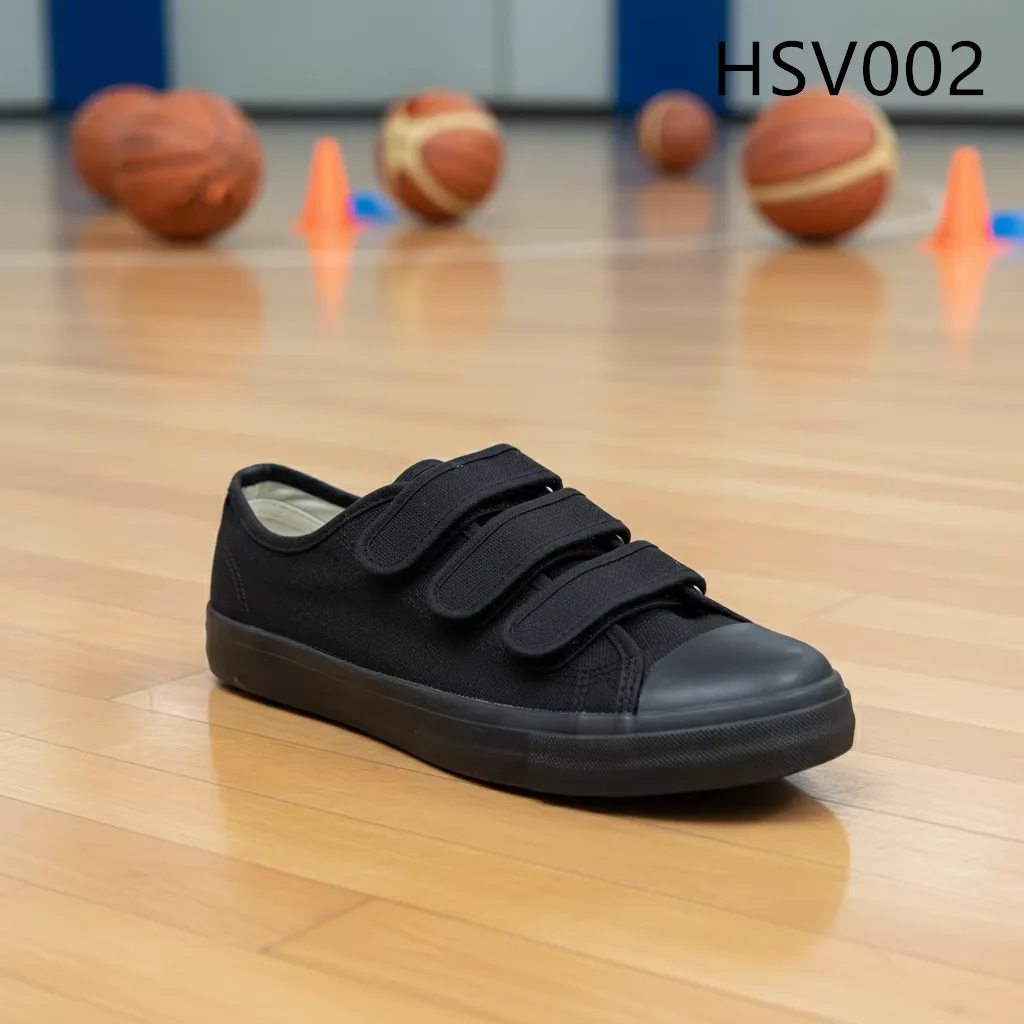 LXG,factory Wholesale Canvas Fabric Flat Canvas Shoes Hard Wearing Vulcanized Rubber Outsole Prison Shoes for USA HSV002