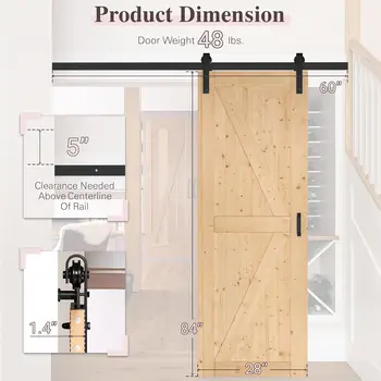 barn door and hardware complete kit