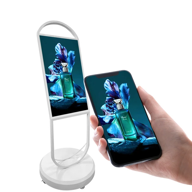 32 Inch Indoor Portable Advertising Display USB Lcd Digital  Advertising Screen Digital Signage Poster