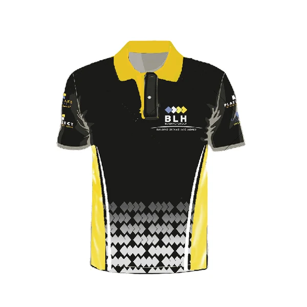 Custom Sublimation Custom Racing Pit Crew Polo Shirt Wholesale