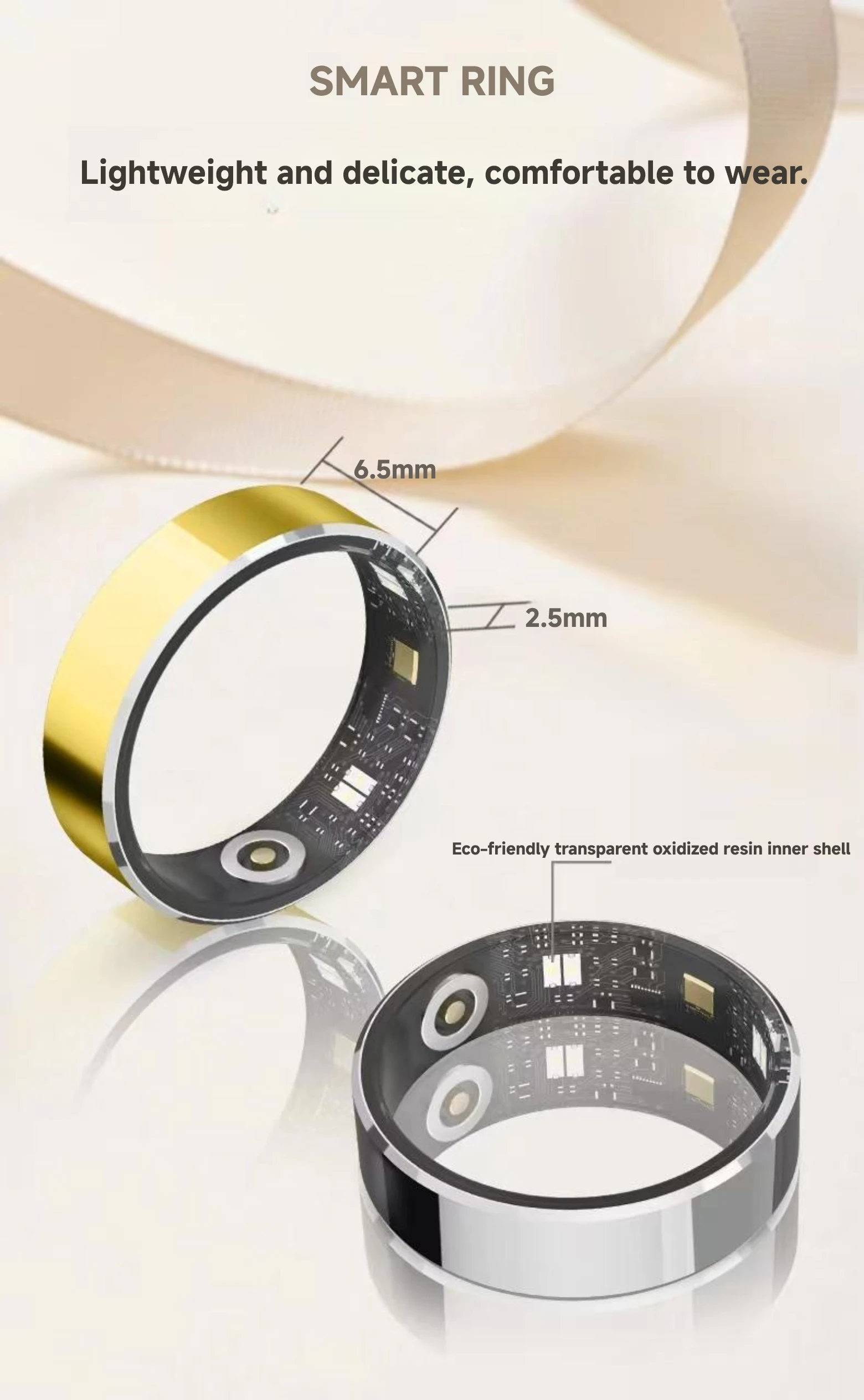 2025 Trending Smart Recording Ring Made of Stainless Steel Material ...
