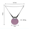 Base de boule violette