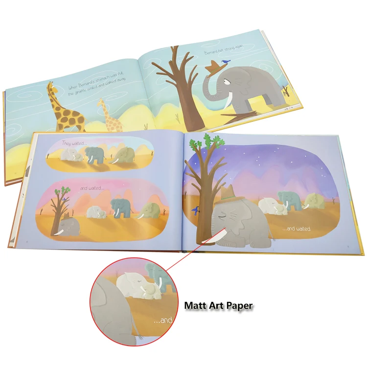 High Quality New Design Custom Print Hard Cover Kids Books Children ...