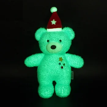 New glow-in-the-dark bear doll custom luminous teddy bear plush toy creative doll doll Christmas Bear