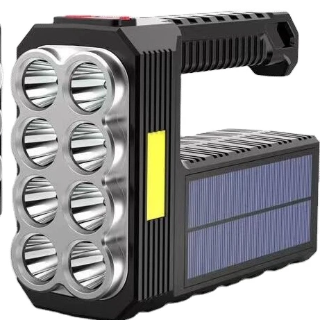 Уличный Многофункциональный портативный фонарик прожектор светодиодные фонарики умная зарядка через USB высокой