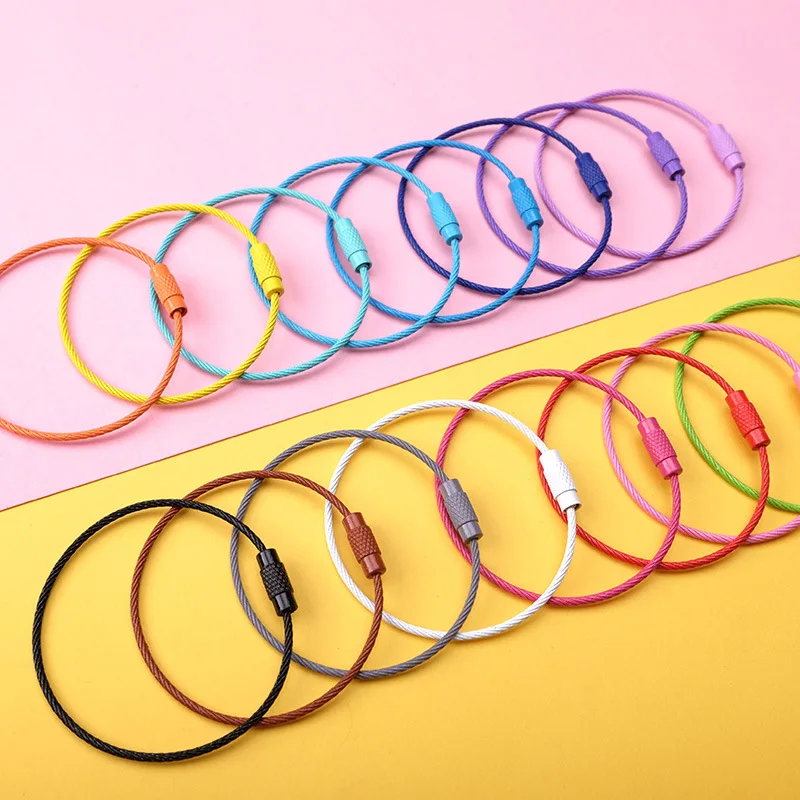 Steel Cable Wire Rope CDM Supply Clear Nylon Coated Stainless