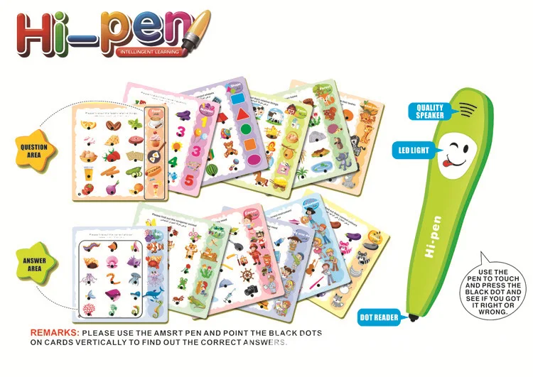 Детская ручка для раннего обучения языку чтения интеллектуальный карандаш изучения английского языка с 12