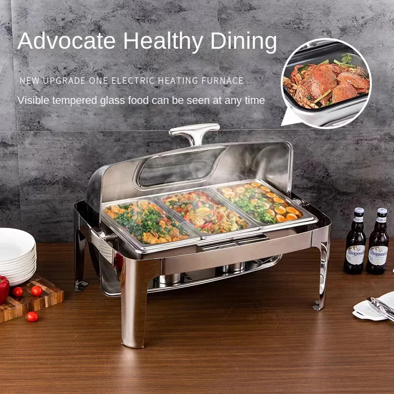Luxury Ceramic Chafing Dish Alcohol Heating Buffet Food Warmer Set For  Wedding Party Home - Buy Chafing Dish,Hydraulic Chafing Dishes Buffet,Buffet  Stove Heater Product on 