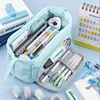 Boat-shaped pencil case-glacier blue