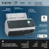 fi-8170 Escáner de Documentos Profesional de Alta Velocidad y Dúplex a Color