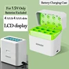 White+Green:4AA+4AAA Charger