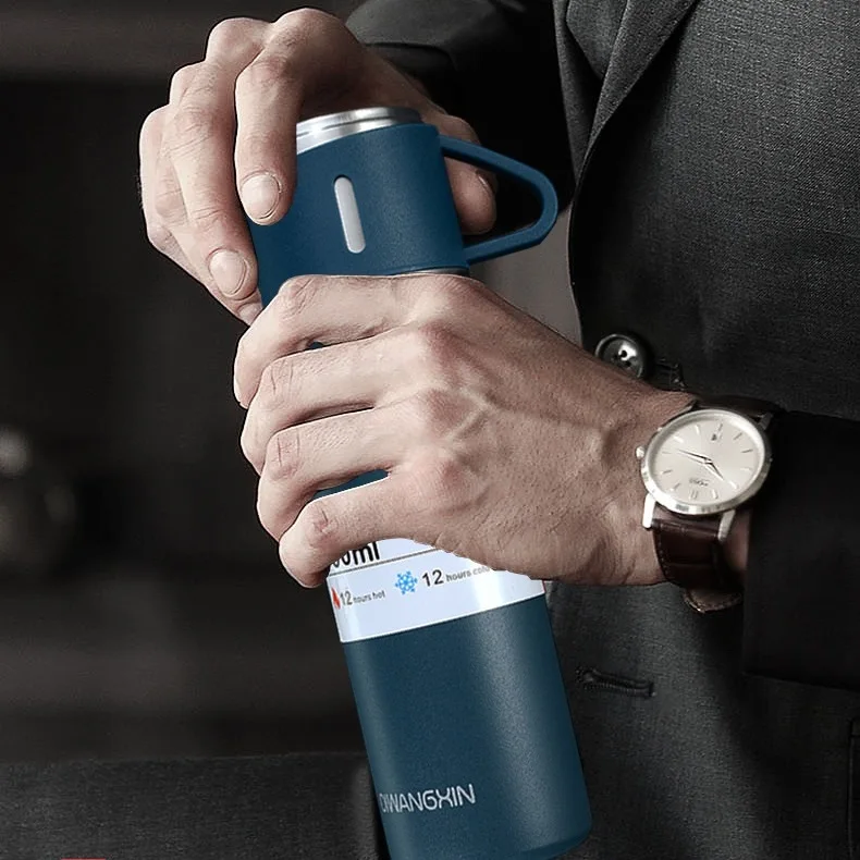 Doyoung Hot Sale Vacuum Flask Set Stainless Steel Thermos Vacuum Flask Thermos Mug Gift Set
