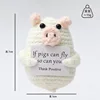 Carte de cochon blanc oreille unique i
